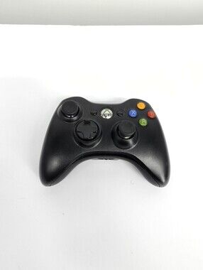 Microsoft Xbox 360 Wireless Controller Black OEM Tested